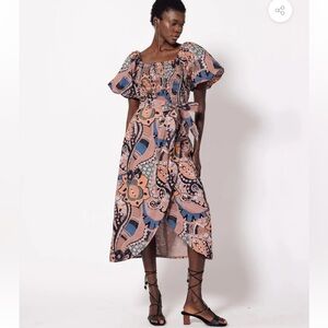 NWT - Cleobella Lexi Midi Dress Size Small